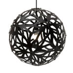 candeeiro de suspensão david trubridge Floral Ø 40cm preto