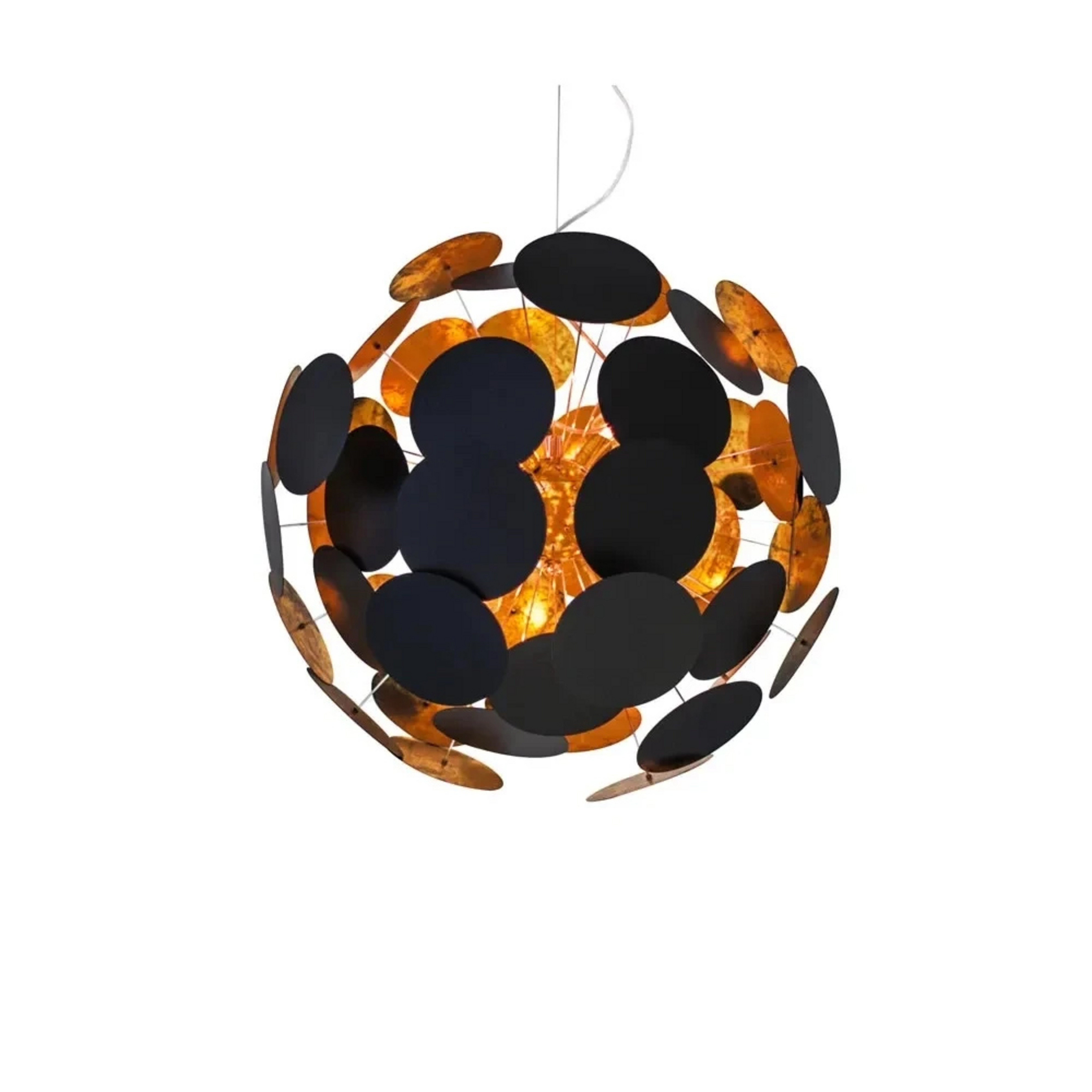 Planet Suspension Ø50 Noir/Or - By Rydéns