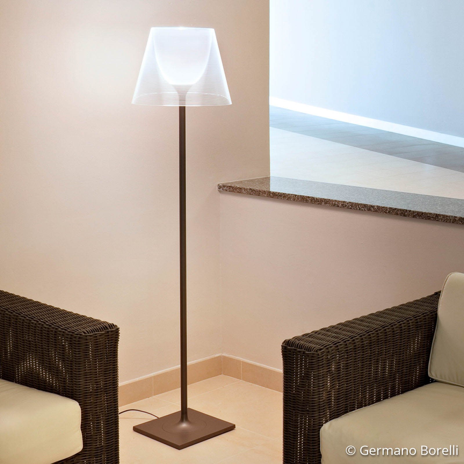 KTribe F2 Gulvlampe Transparent - Flos