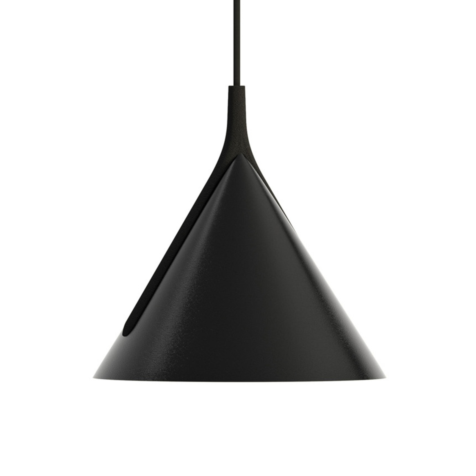 Axolight Jewel Mono hanglamp zwart 2.700K 38°