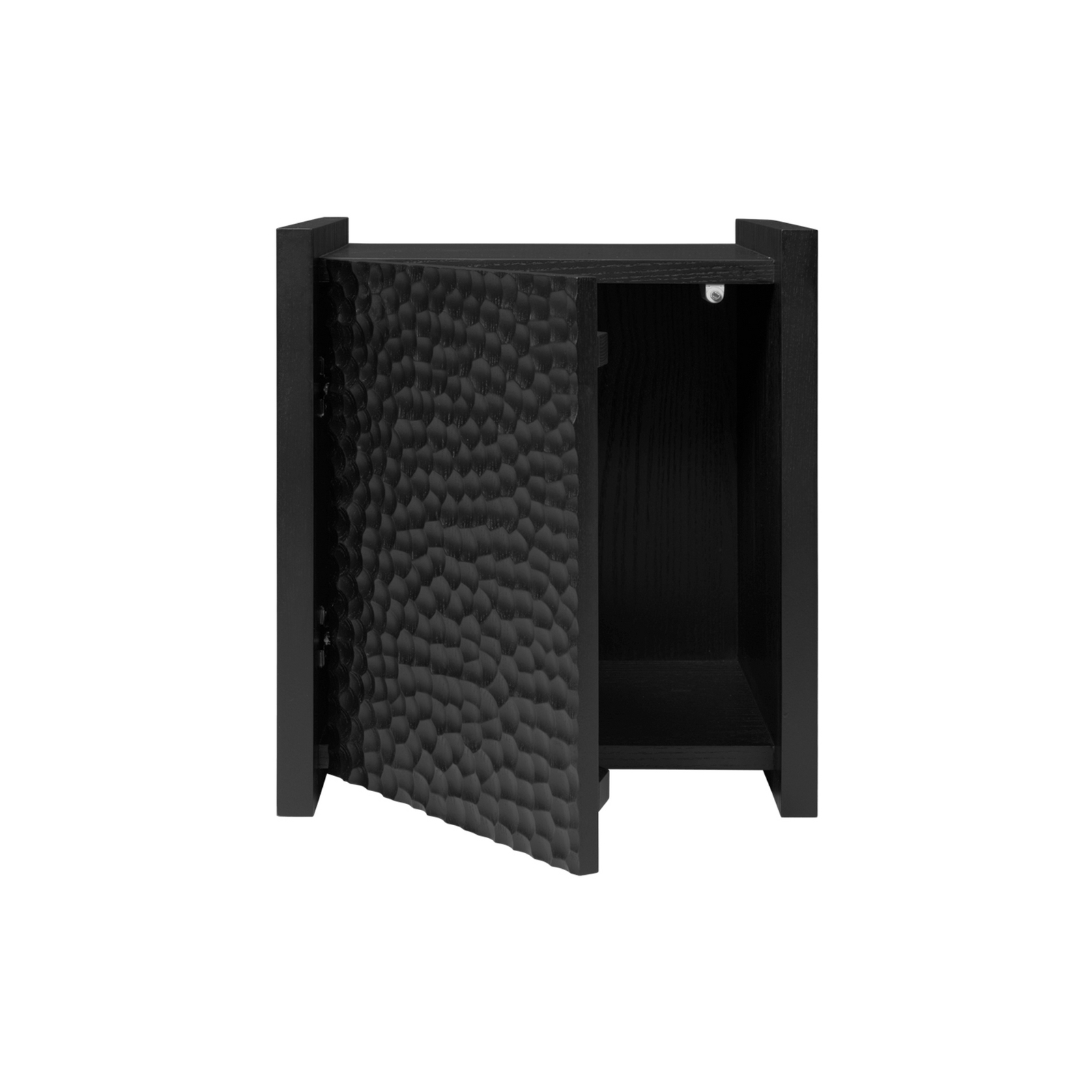 Scarni odkládací stolek z tmavě mořeného jasanového dřeva – ferm LIVING