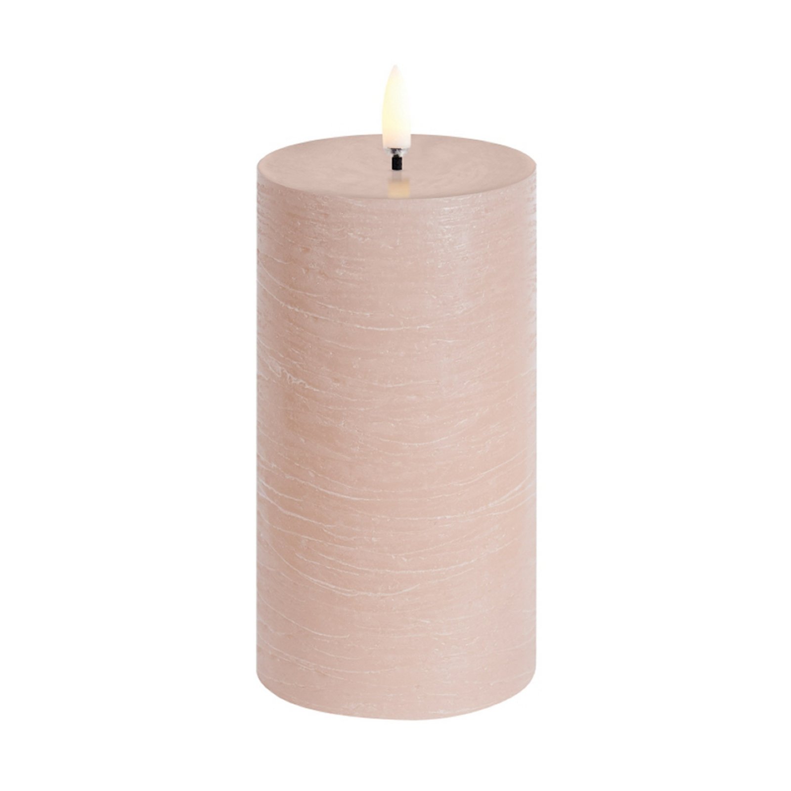 Candela LED PILLAR, beige, altezza 15 cm, cera - Uyuni Lighting Candela LED PILLAR, beige, altezza 15 cm, cera - Uyuni Lighting