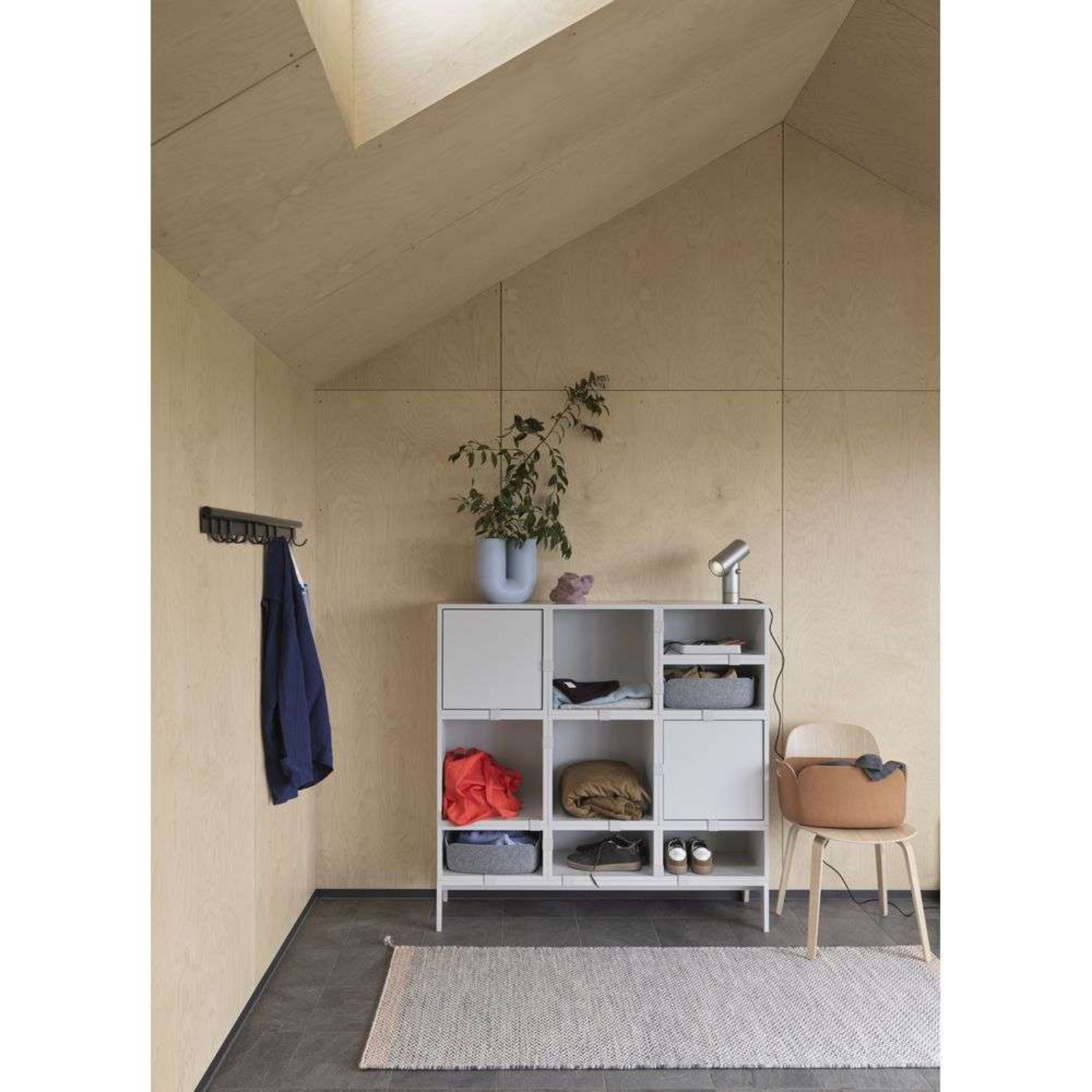 Ply Rug 140x85 Grey - Muuto