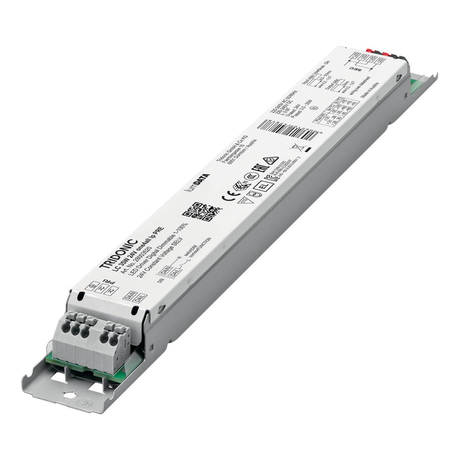 TRIDONIC LED driver LC 24V one4all lp PRE dimmable