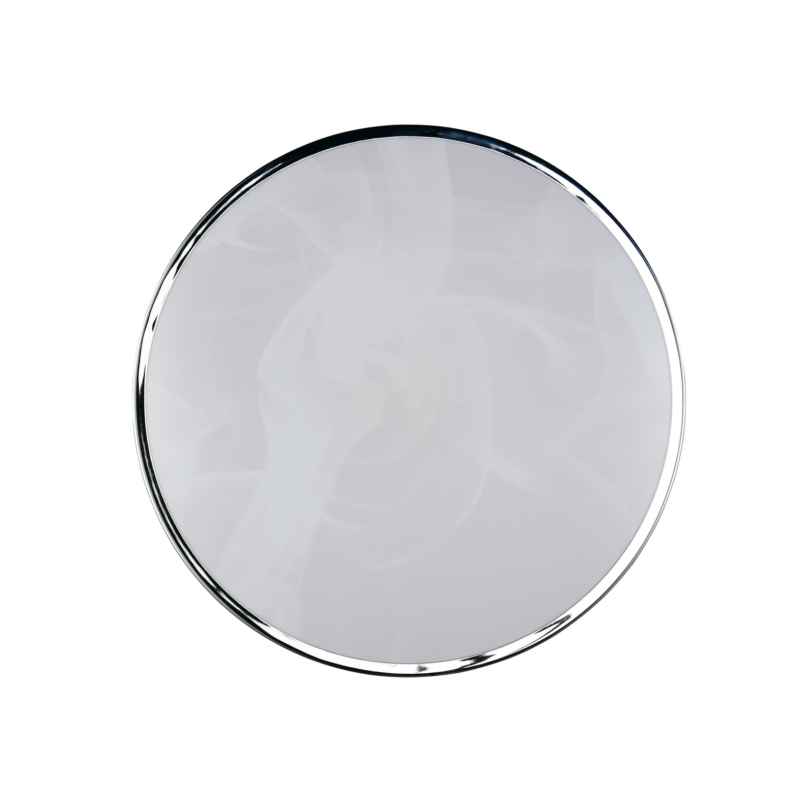 LED griestu lampa „Fena“, hroma krāsā, Ø 38 cm, metāls, IP44 LED griestu lampa „Fena“, hroma krāsā, Ø 38 cm, metāls, IP44