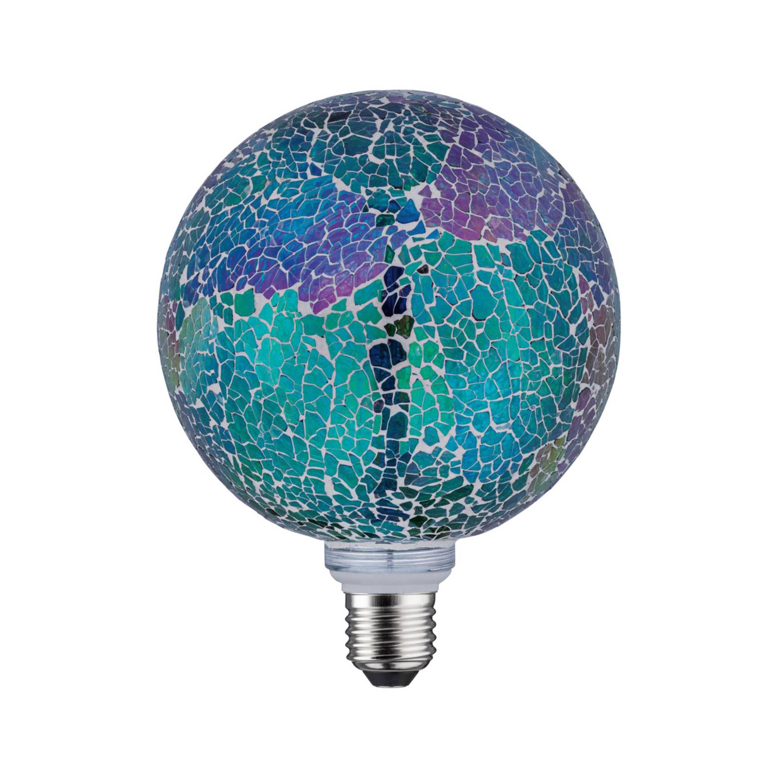 Paulmann E27 LED gömbizzó 5W Miracle Mosaic színes