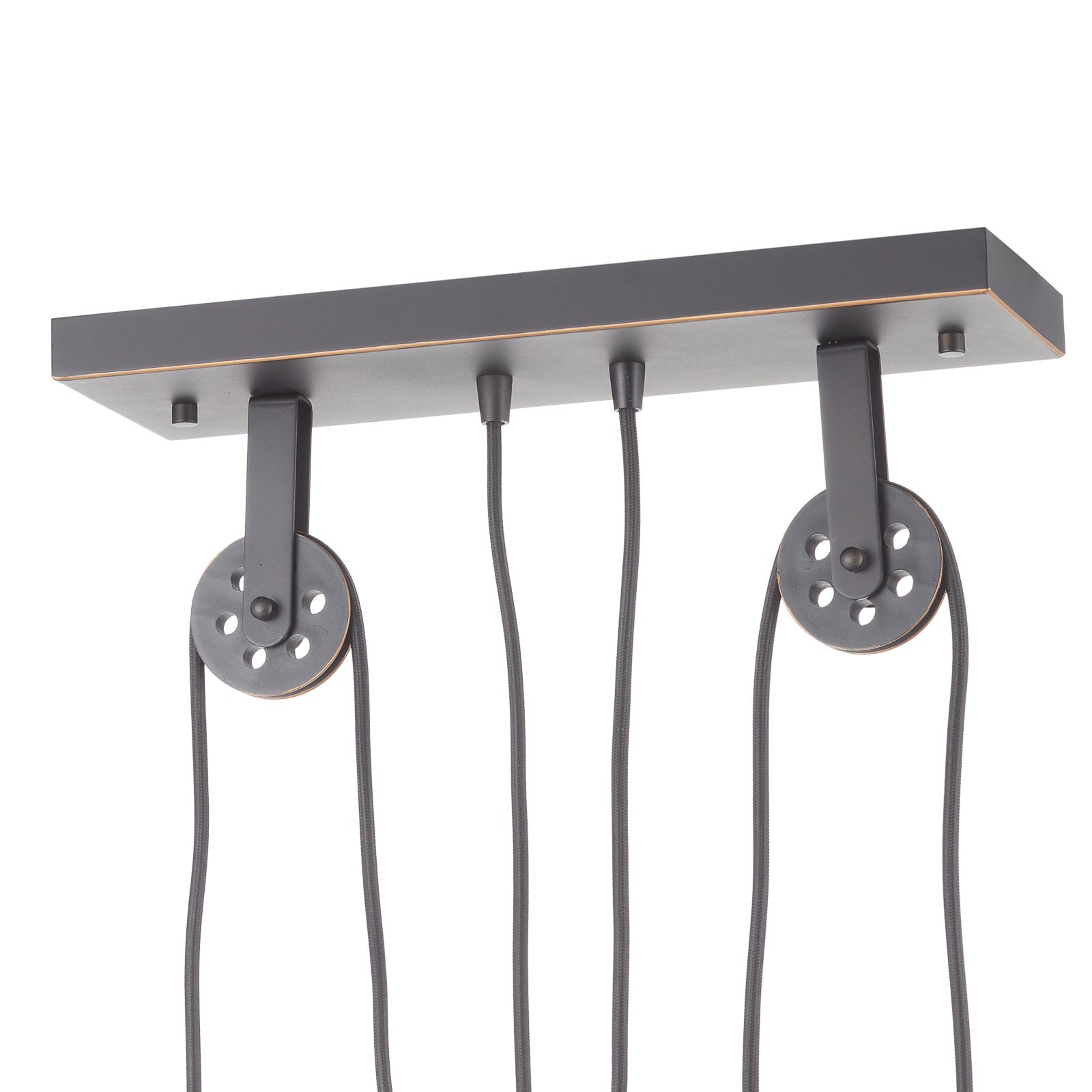 Suspension Iron Hill, noire, à 3 lampes, E27 - Westinghouse Suspension Iron Hill, noire, à 3 lampes, E27 - Westinghouse