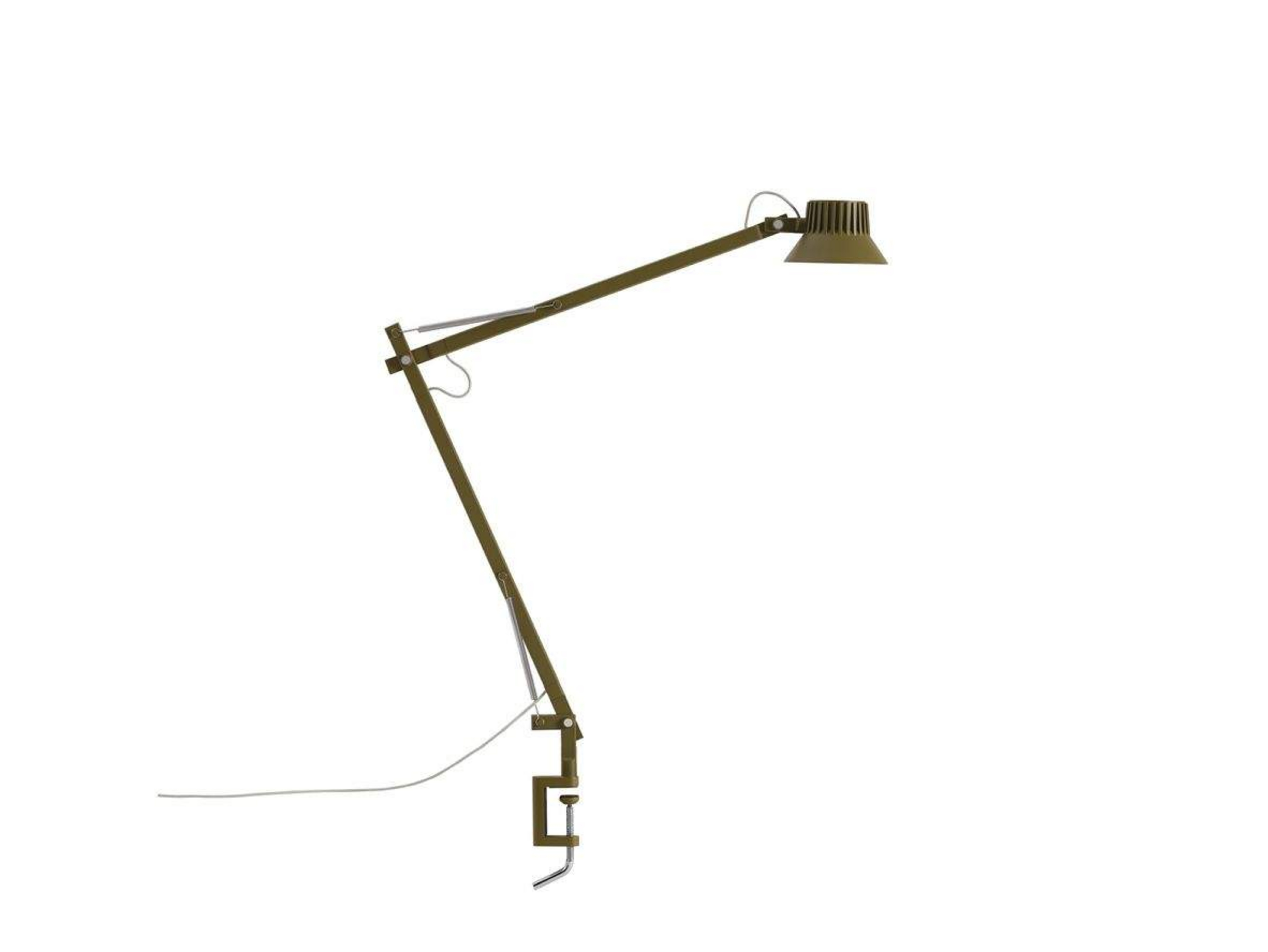 Dedicate Lampe de Table w/Clamp L2 Brown Green - Muuto