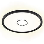 LED ceiling light Free, Ø 29 cm, black