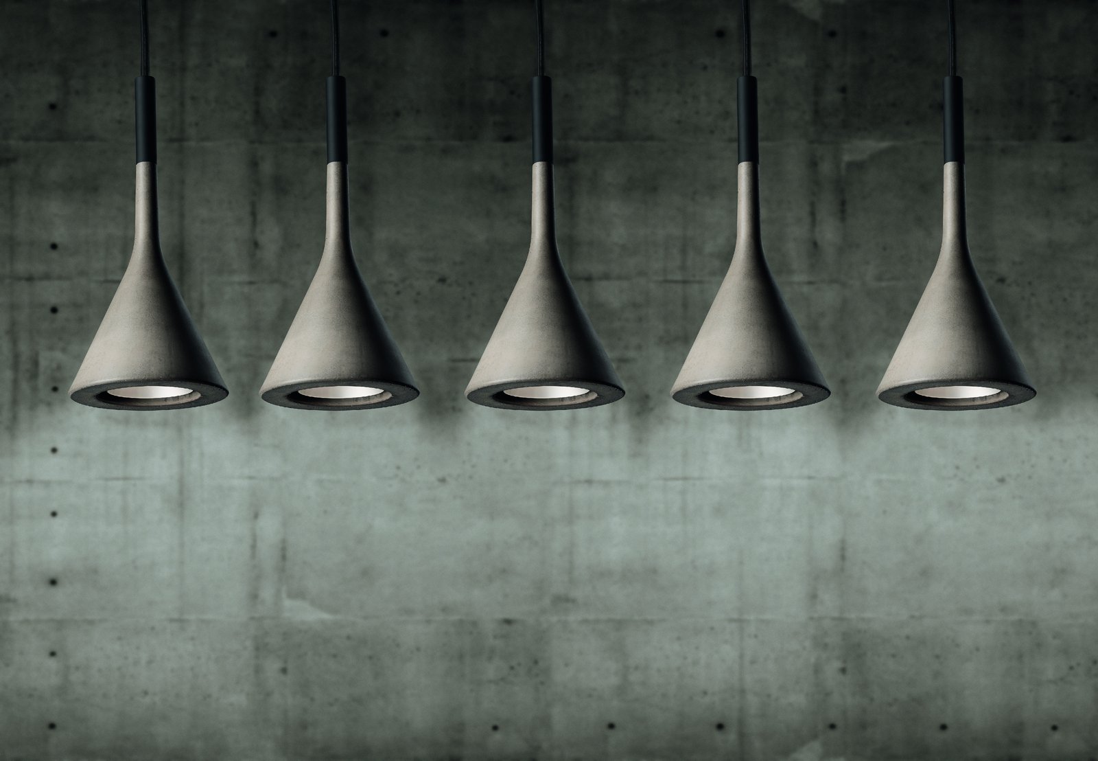 Aplomb Lustră Pendul GU10 Grey 10m - Foscarini