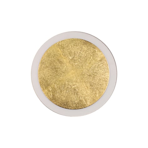 LED-Wandleuchte Moon gold
