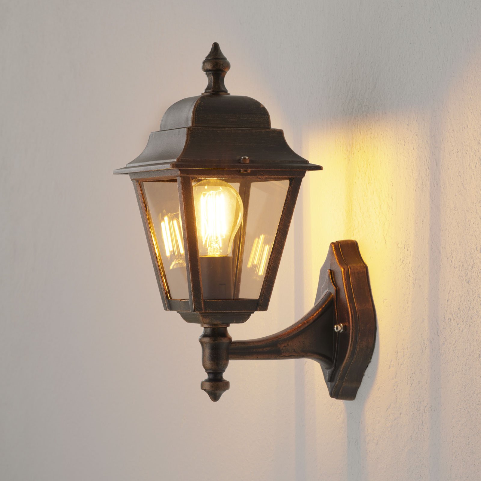 Outdoor wall light Toulouse, upright