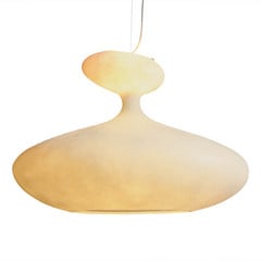 kdln závesná lampa E.T.A. Sat, biela, 80 x 60 cm