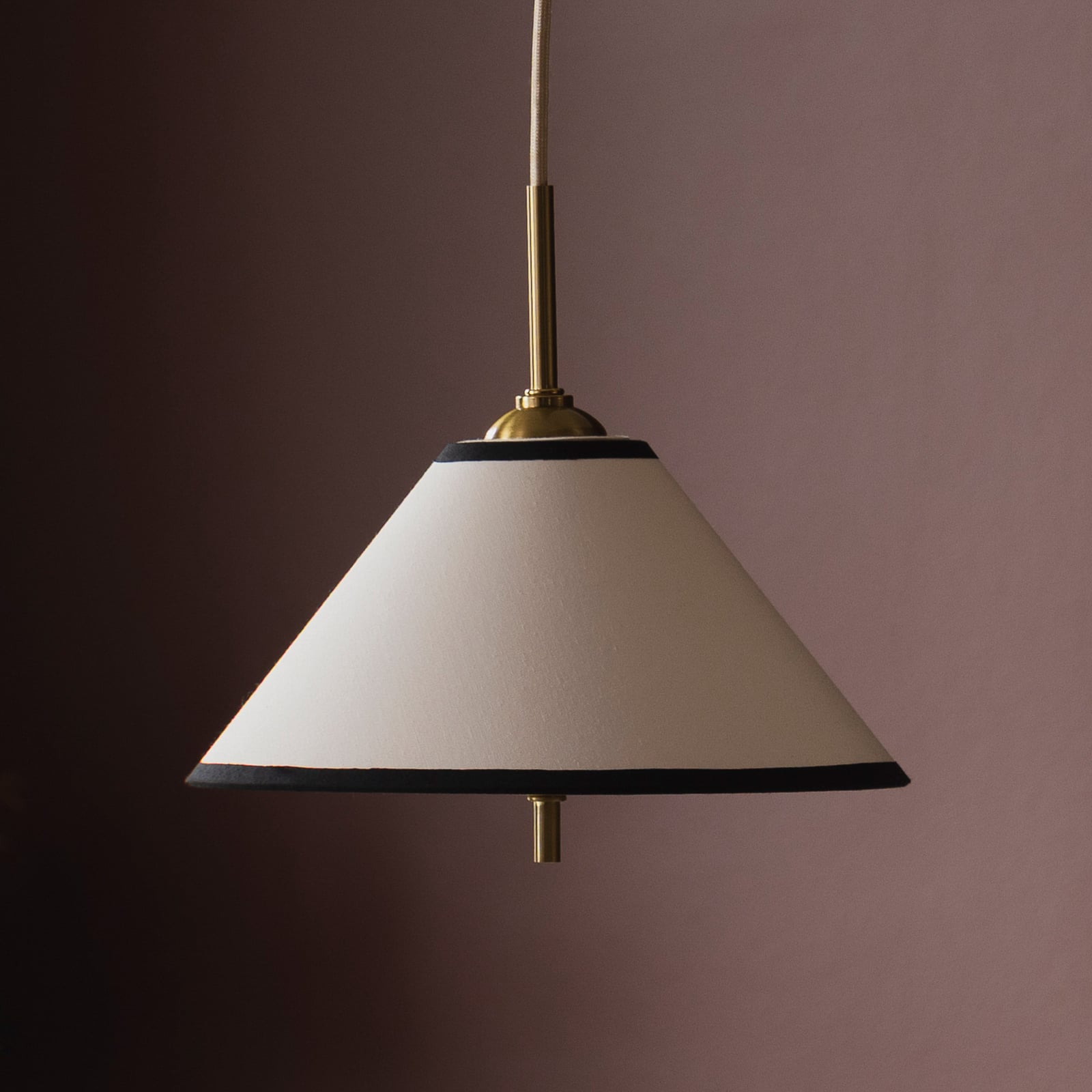 Globen Lighting Κρεμαστό φωτιστικό IRIS 25, κρεμ χρώμα, Ø 25 cm