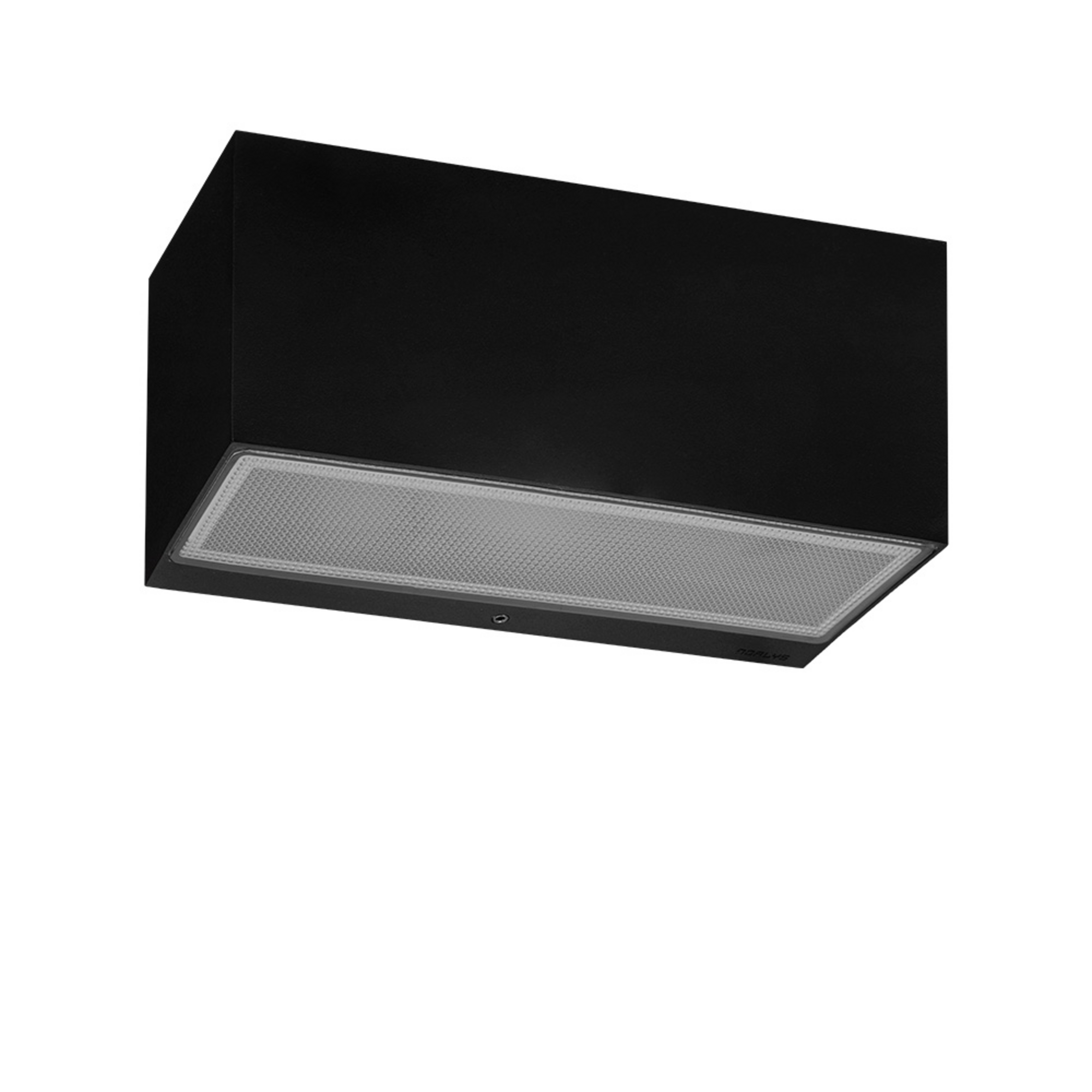 Asker Big LED Outdoor Wall Lamp 8,4W Black - Norlys