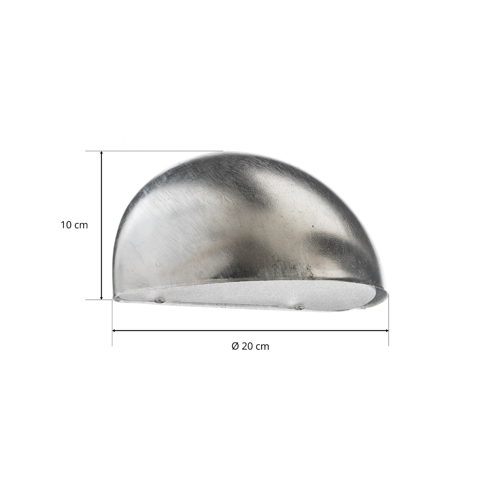 Scorpius Outdoor Wall Lamp IP33 Galvanised - Nordlux