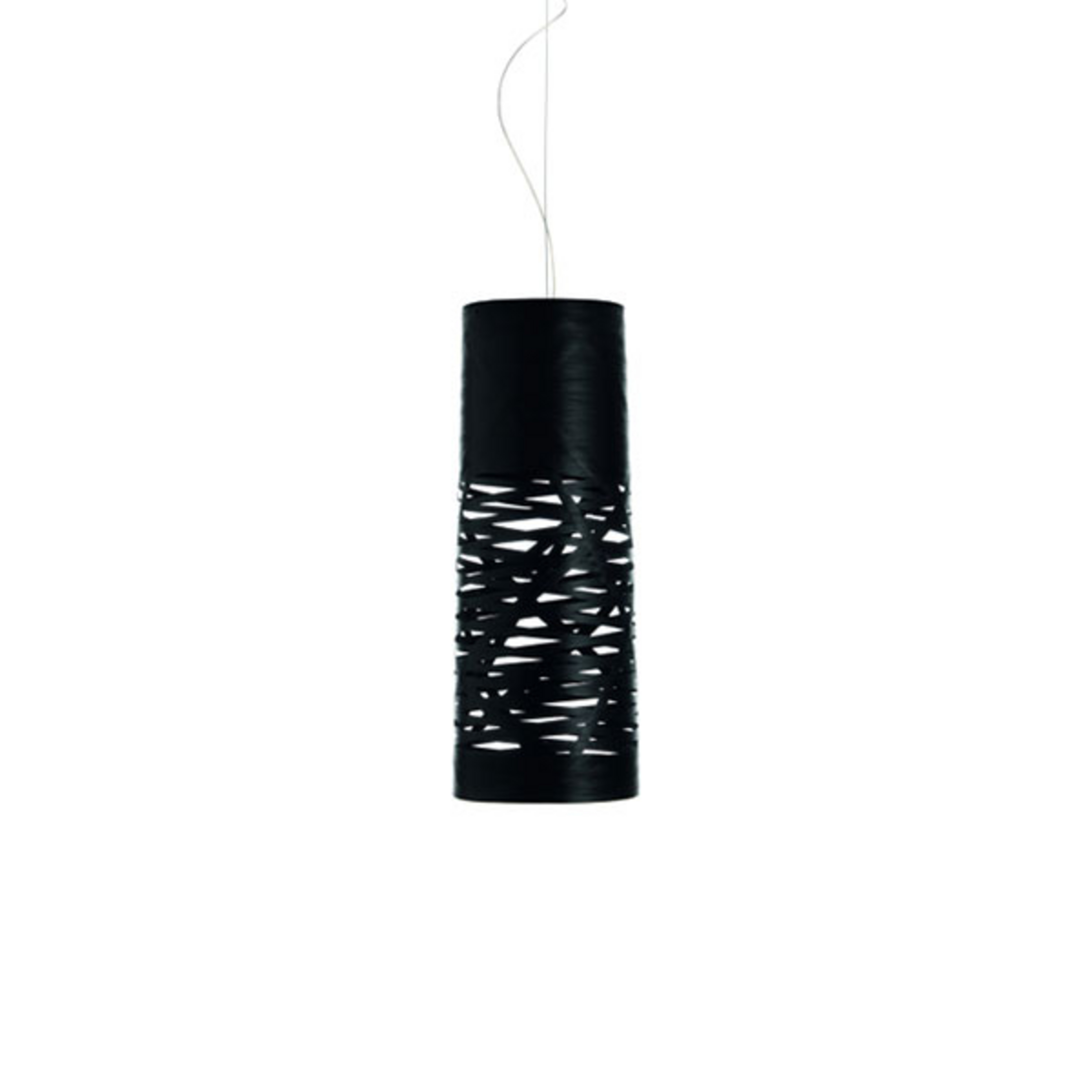 Lampa wisząca Foscarini Tress piccola, czarna