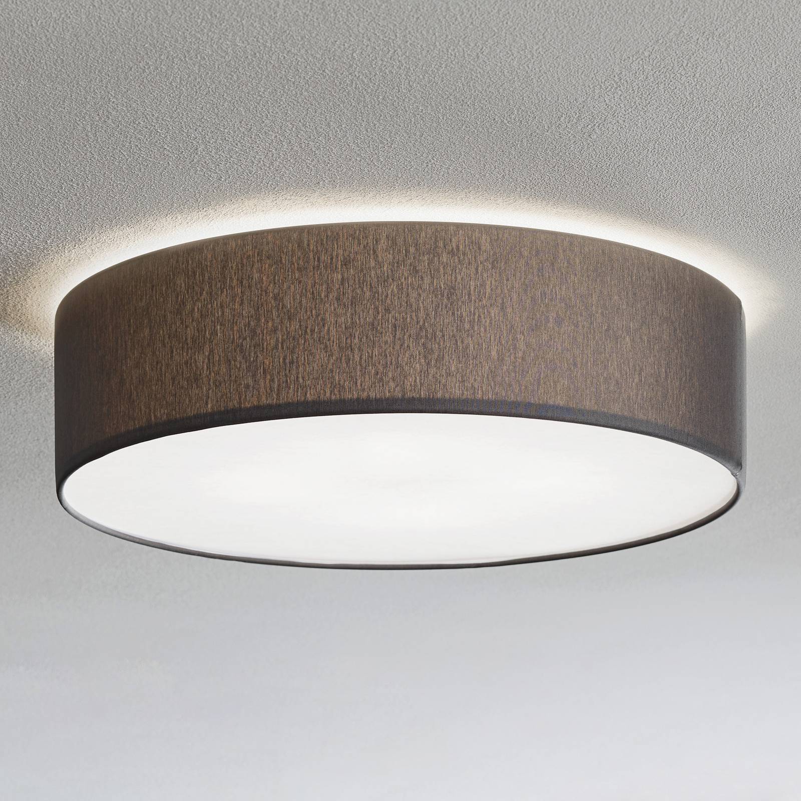 TK Lighting Rondo loftslampe grå Ø 45cm