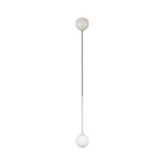 Piekaramā lampa „Firano“, pelēka, Ø 12 cm, metāls
