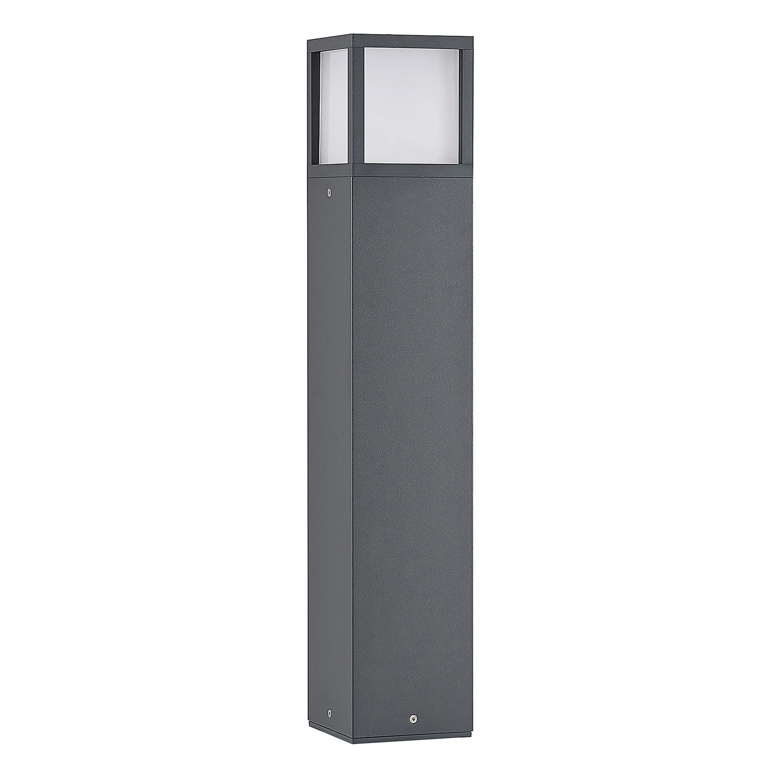 Lucande LED-Wegeleuchte Dewari, 65 cm, dunkelgrau, IP54