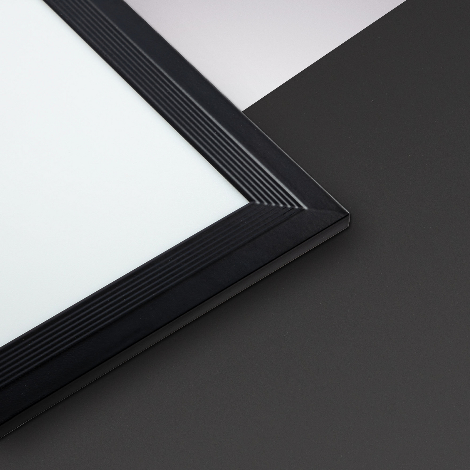 LED paneel Odin aan/uit, 100 x 25 cm, zwart, 4.000 K