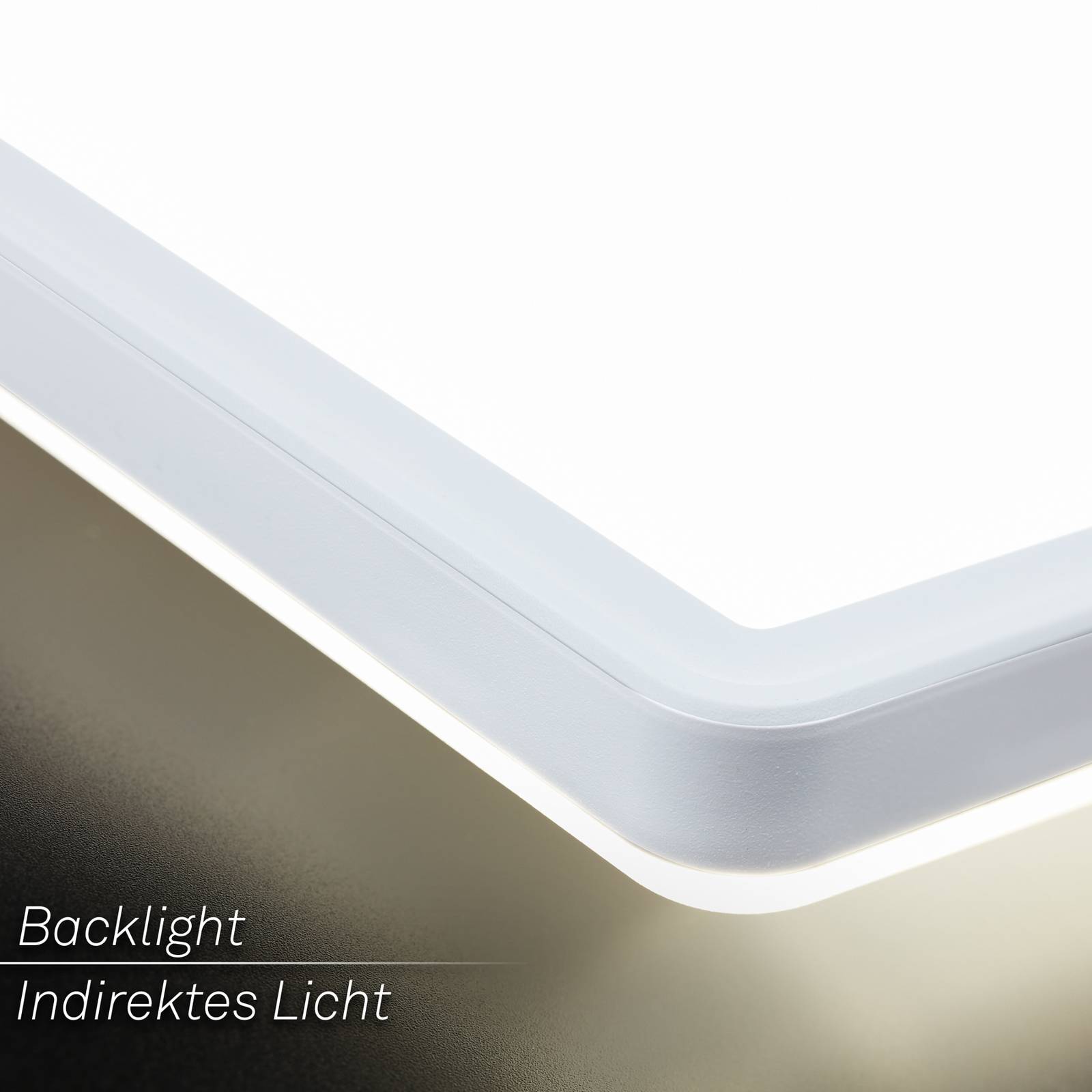  Briloner Briloner Tava Led Ceiling Light, White, Plastic, 98 Cm, Backlight 