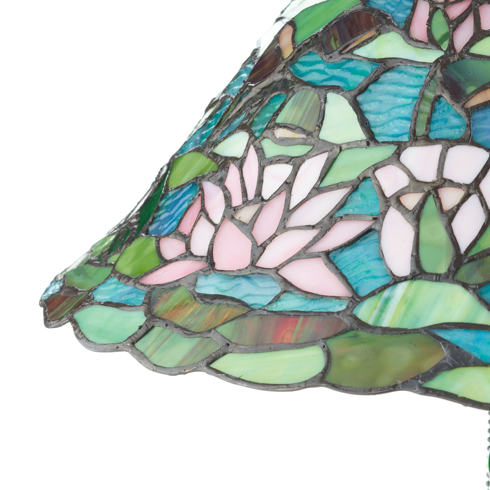 Tischleuchte Waterlily im Tiffany-Stil