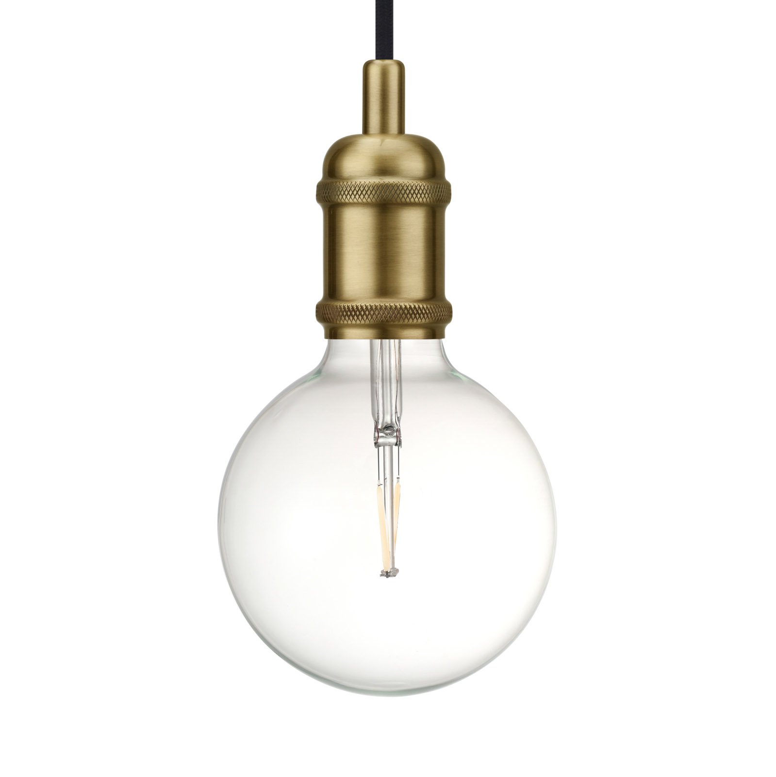 Avra – minimalistická závesná lampa v mosadznej