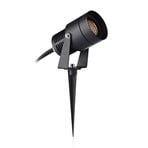 Projetor 24 LED para jardim, preto, 3 watts