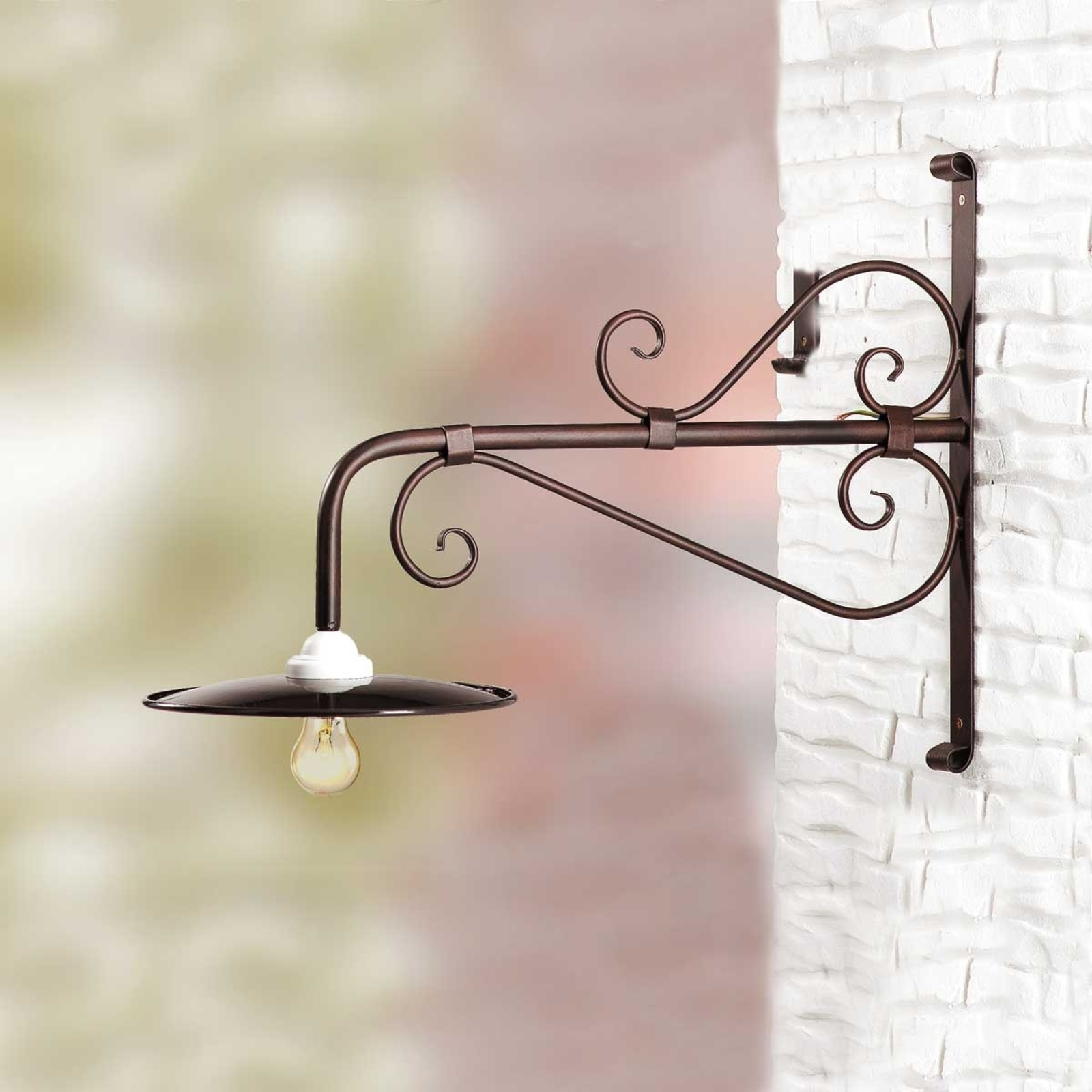 Ceramiche Porto Piccolo wall light, for Hallway, ceramic, metal, E27, 100 W, energy efficiency: A++