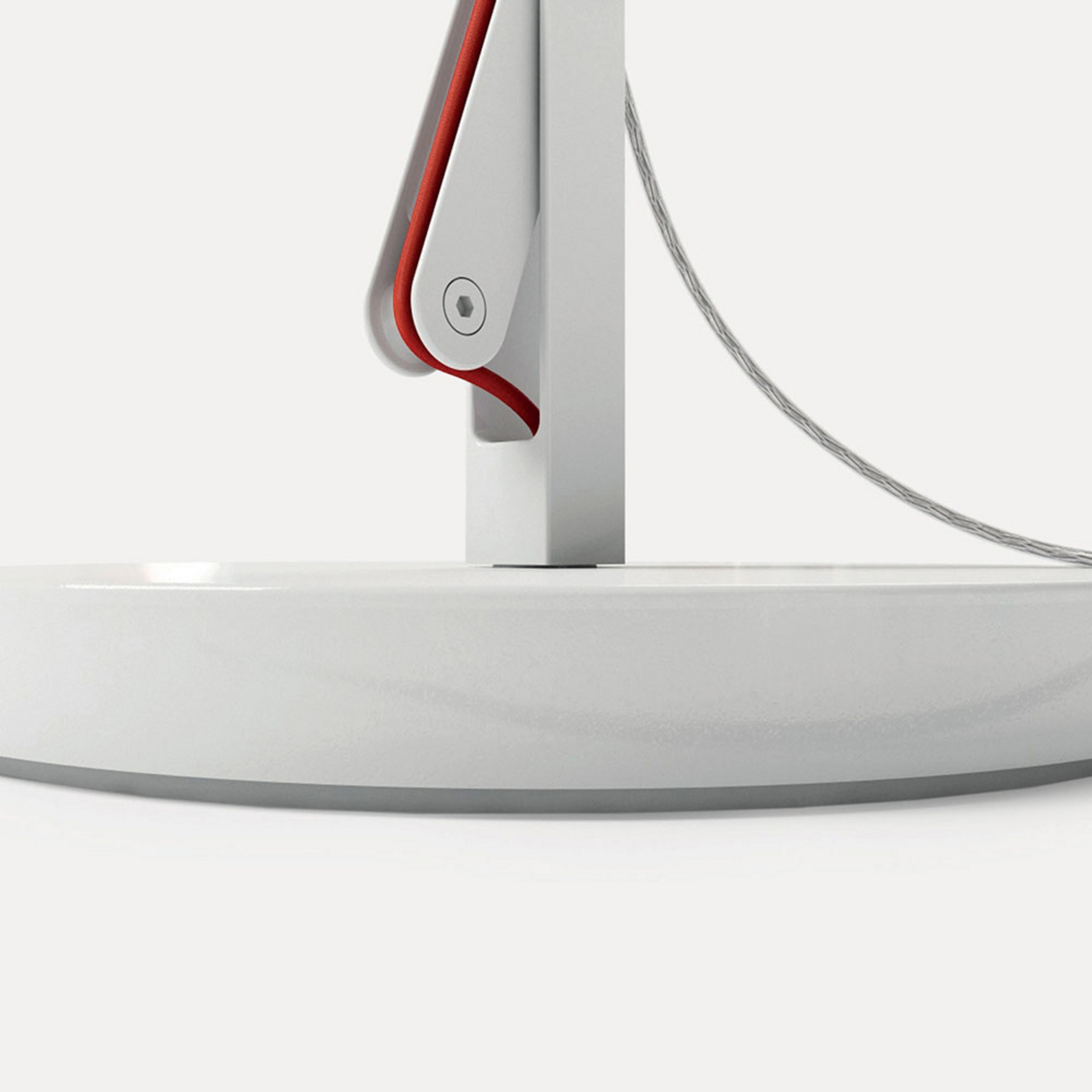 String T1 Mini Lampe de Table DTW Matt White/Orange - Rotaliana