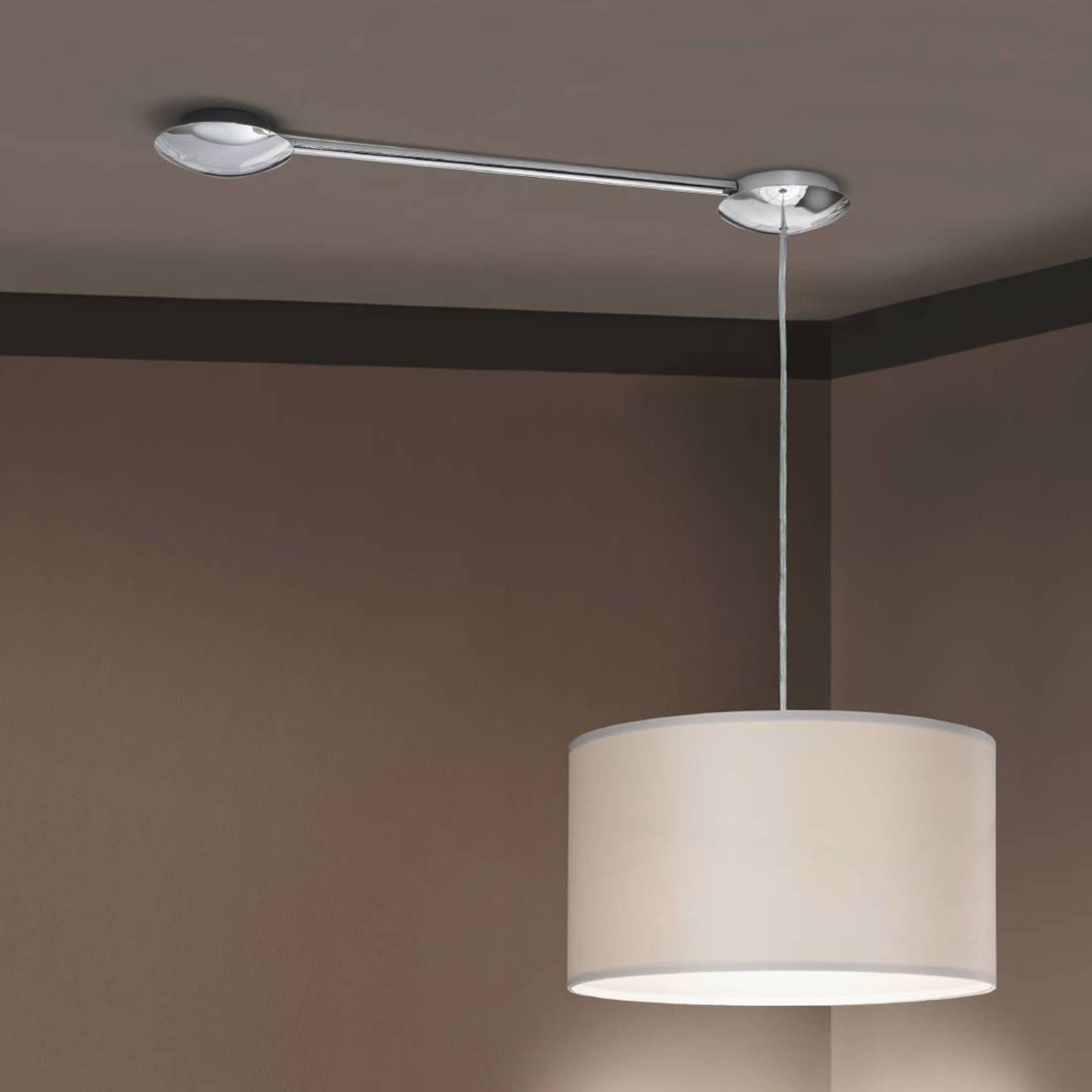 Eglo Cable canal extension chrome - Silver