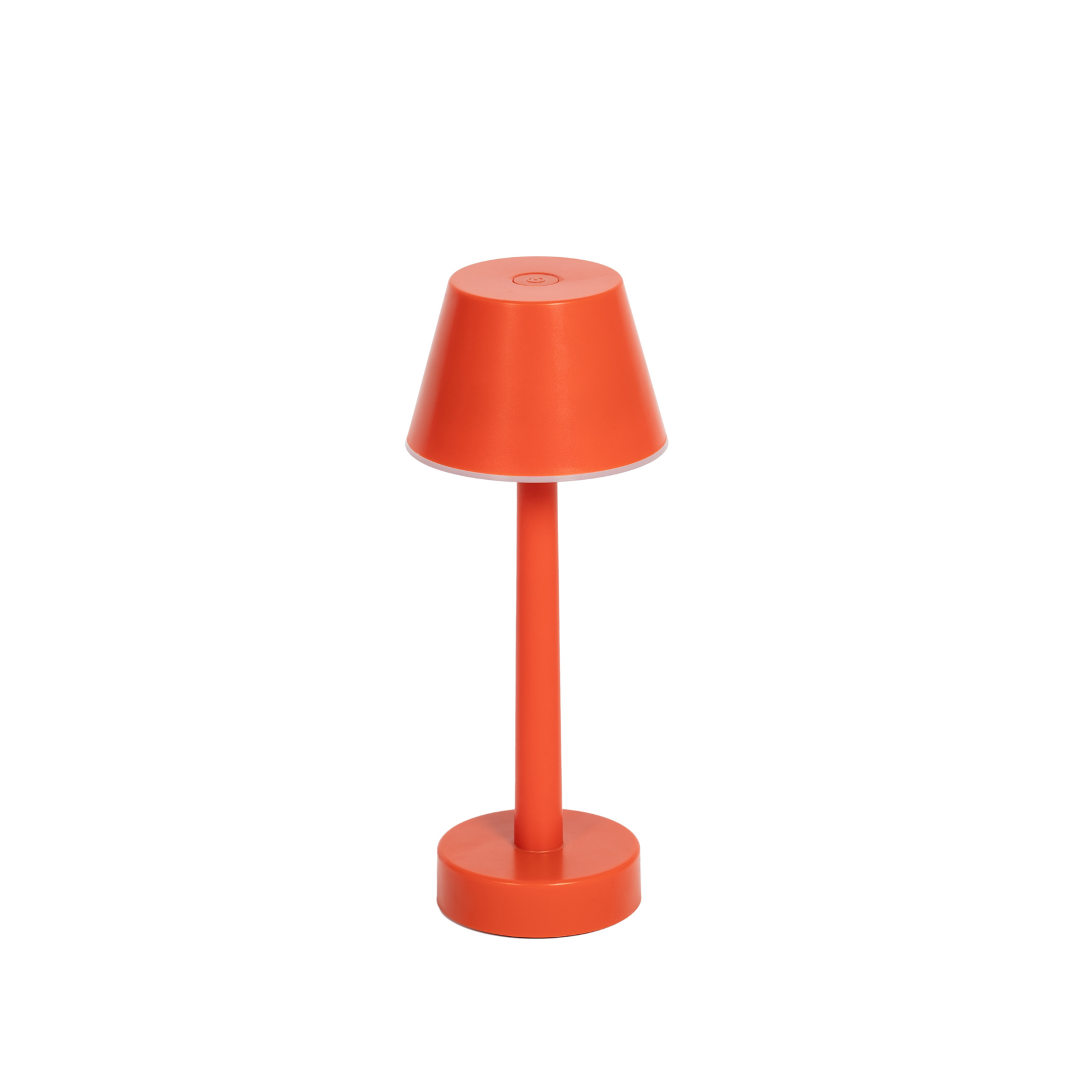 Lindby LED-es újratölthető lámpa Gaja, piros, USB, IP44, RGBW, dimmelhető