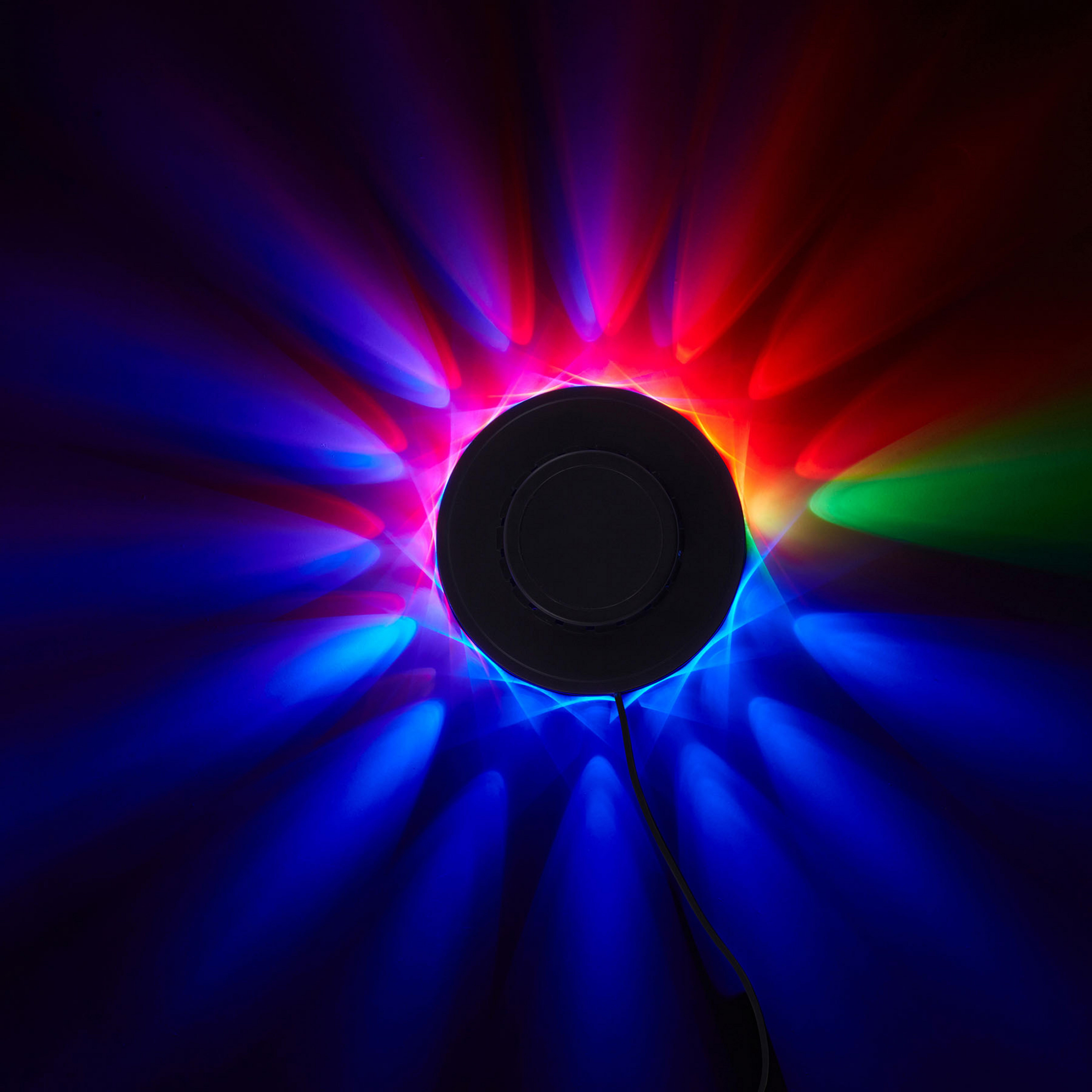 RGB LED-valopyörä - koristeellinen valo musiikkitunnistimella varustettuna