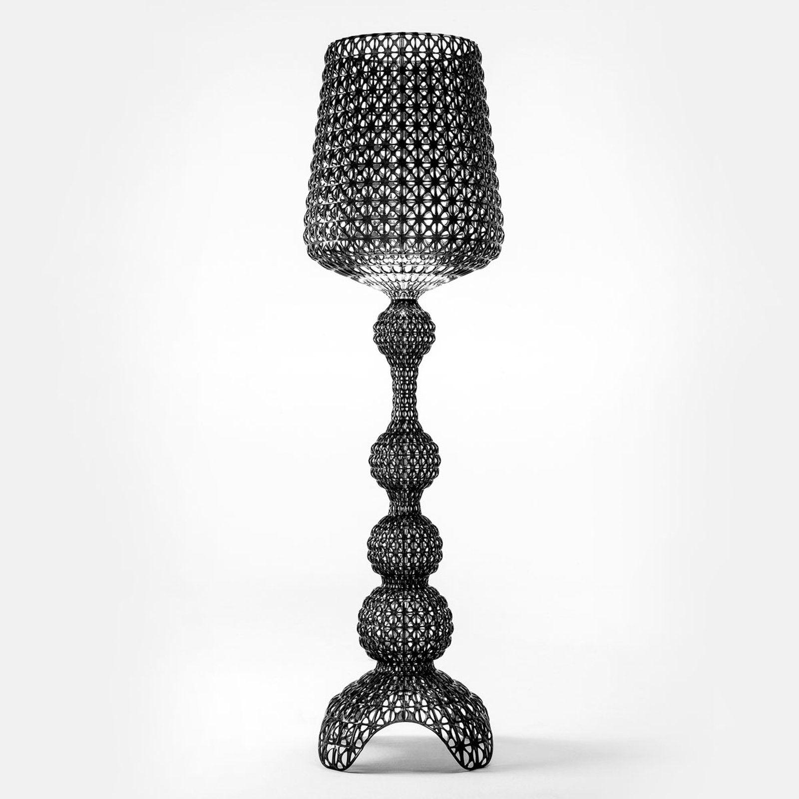 Kabuki Outdoor Lampadaire Noir - Kartell