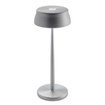 Zafferano oppladbar LED-bordlampe Sister Light, aluminiumsfarge, CCT