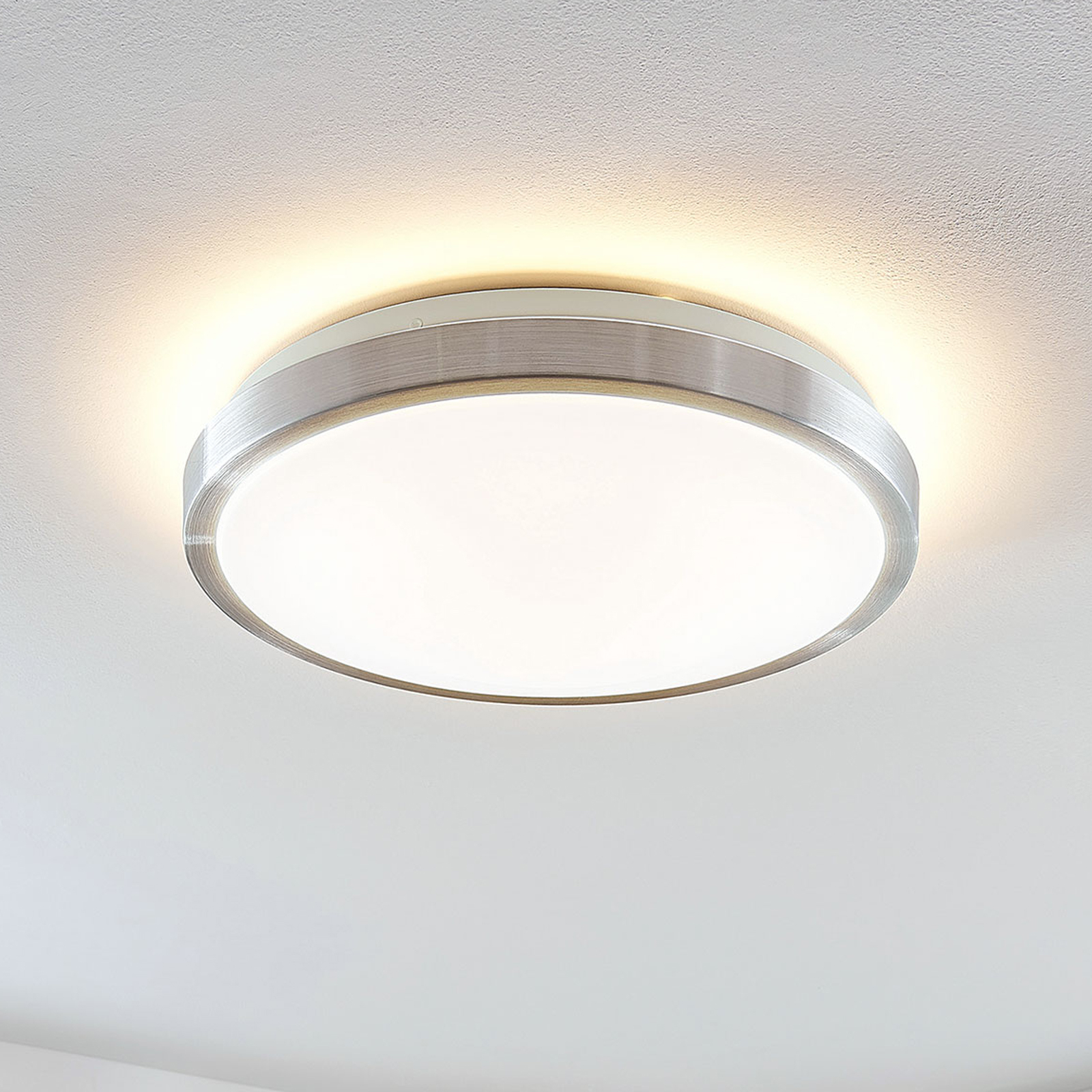 Lindby Emelie LED-taklampe, rund, 35 cm