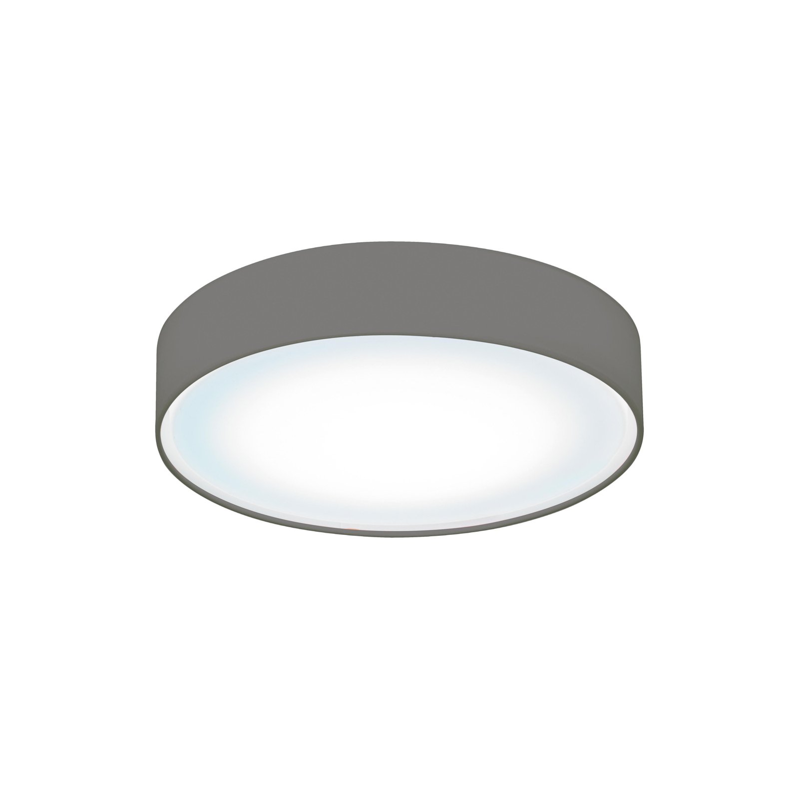 BRUMBERG LED ceiling light Celtis Midi, 3,000 K, chintz, blue-grey