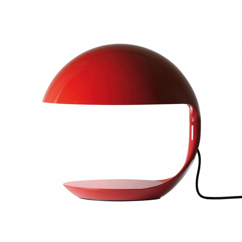 Martinelli Luce – Cobra Tischleuchte Rot
