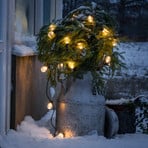 Lichtketting bier tuin 20 druppels helder amber