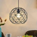 Lindby Paridimo hanging lamp, steel, one-bulb