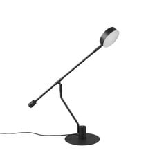 Manduro LED asztali lámpa, fekete, fém, CCT fényerőszabályzóval