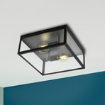 Angular Charterhouse vintage ceiling light