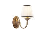 Lumiel Wall Lamp Antique Brass/Cream - Lindby