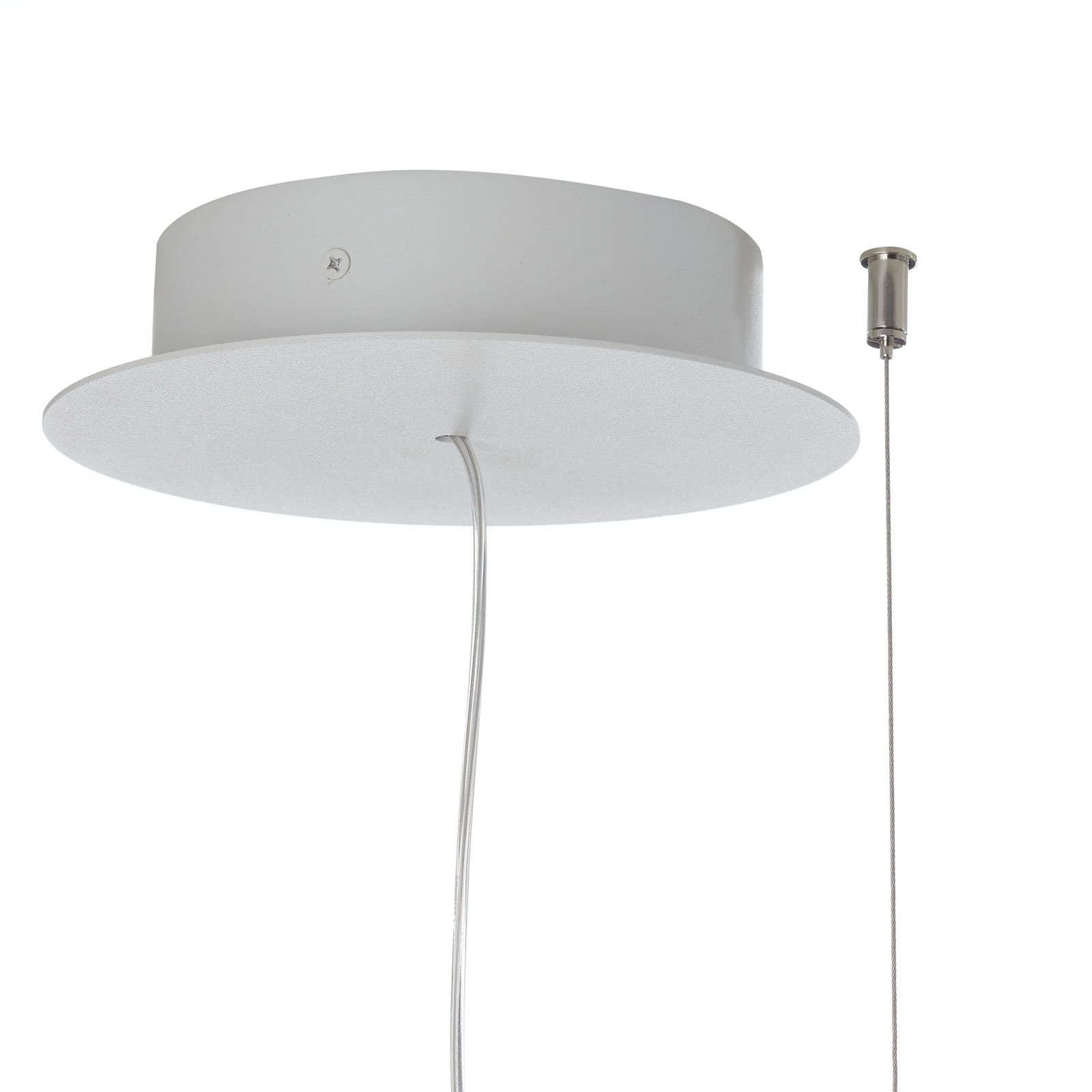 Pirgos Lámpara colgante LED, 200 cm de largo, atenuable, blanco