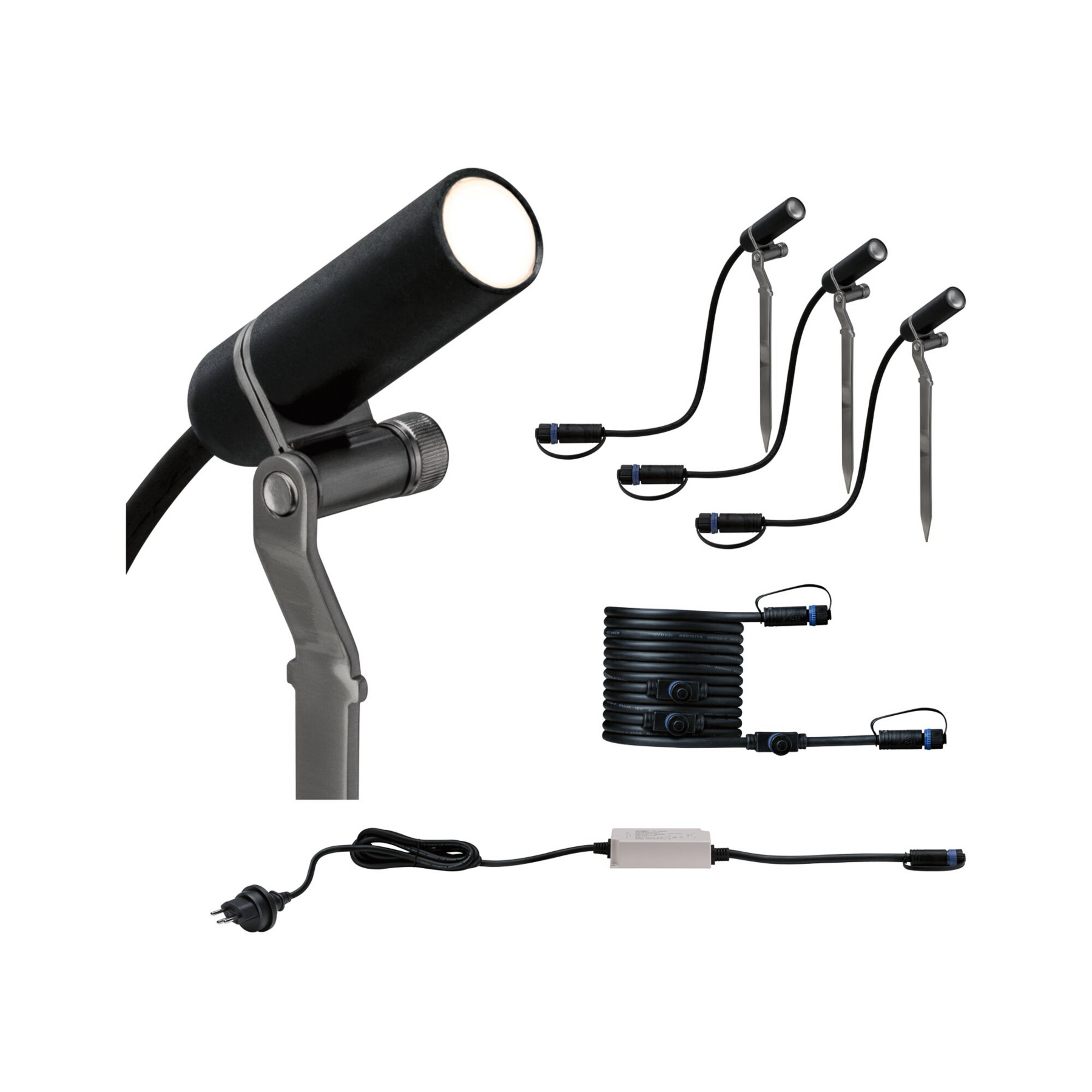 Paulmann Plug & Shine Plantini 3er-Set CH