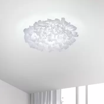 LED-Textil-Deckenlampe Xenia, 75cm dimmbar, Ø