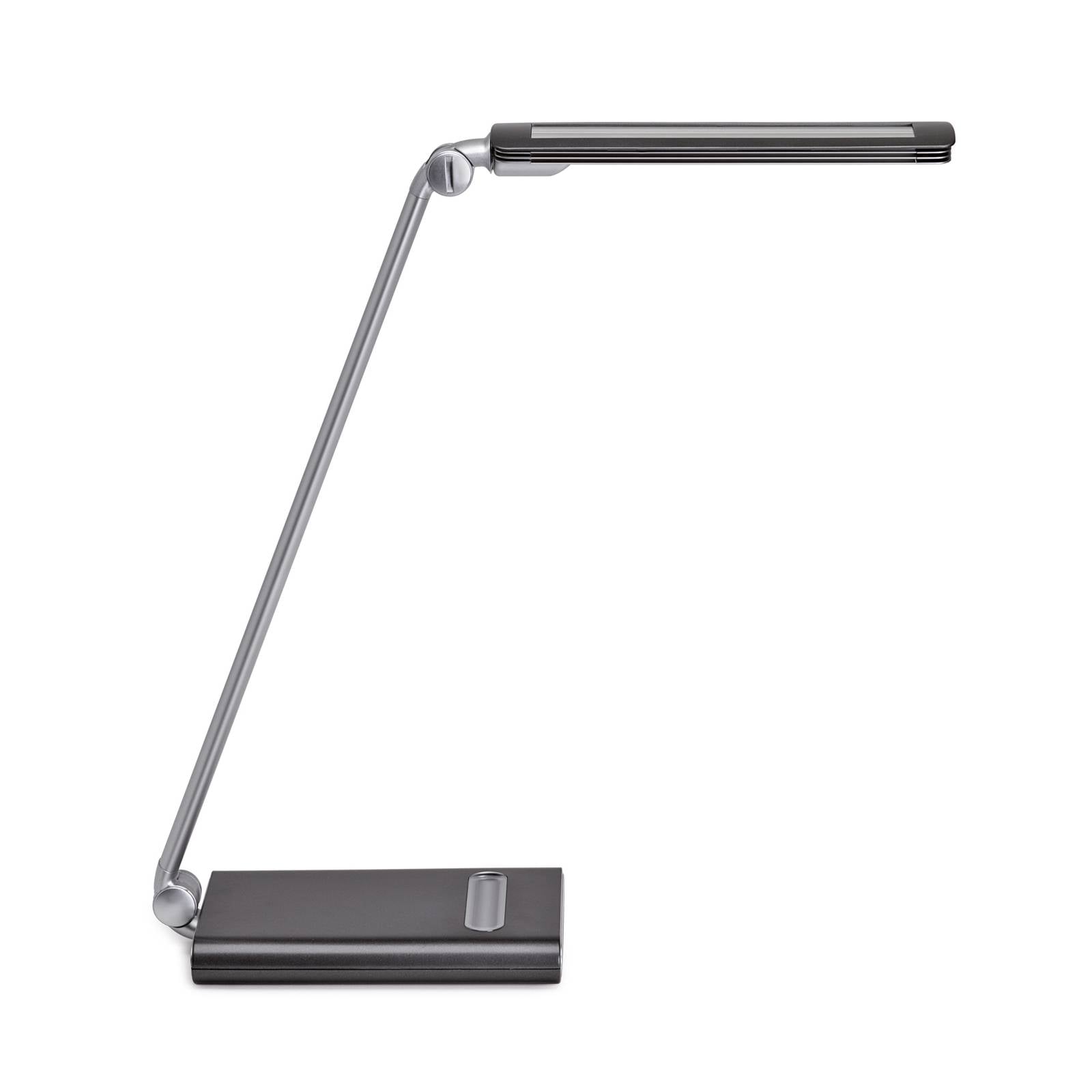 LED-Schreibtischlampe MAULpure, anthrazit 47 cm dim USB-Port