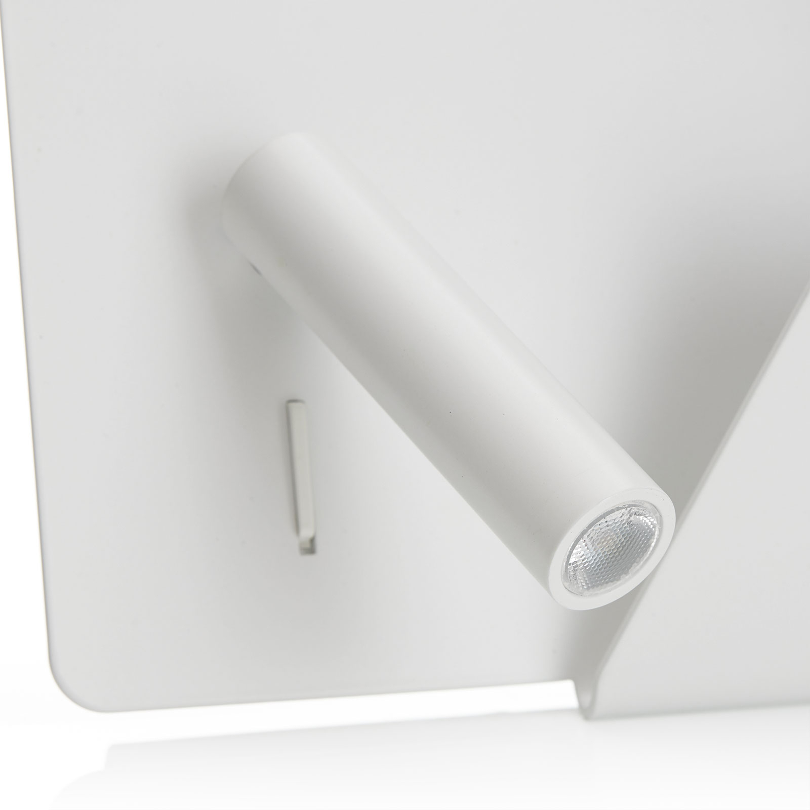 Aplique de pared LED Suau con puerto de carga USB