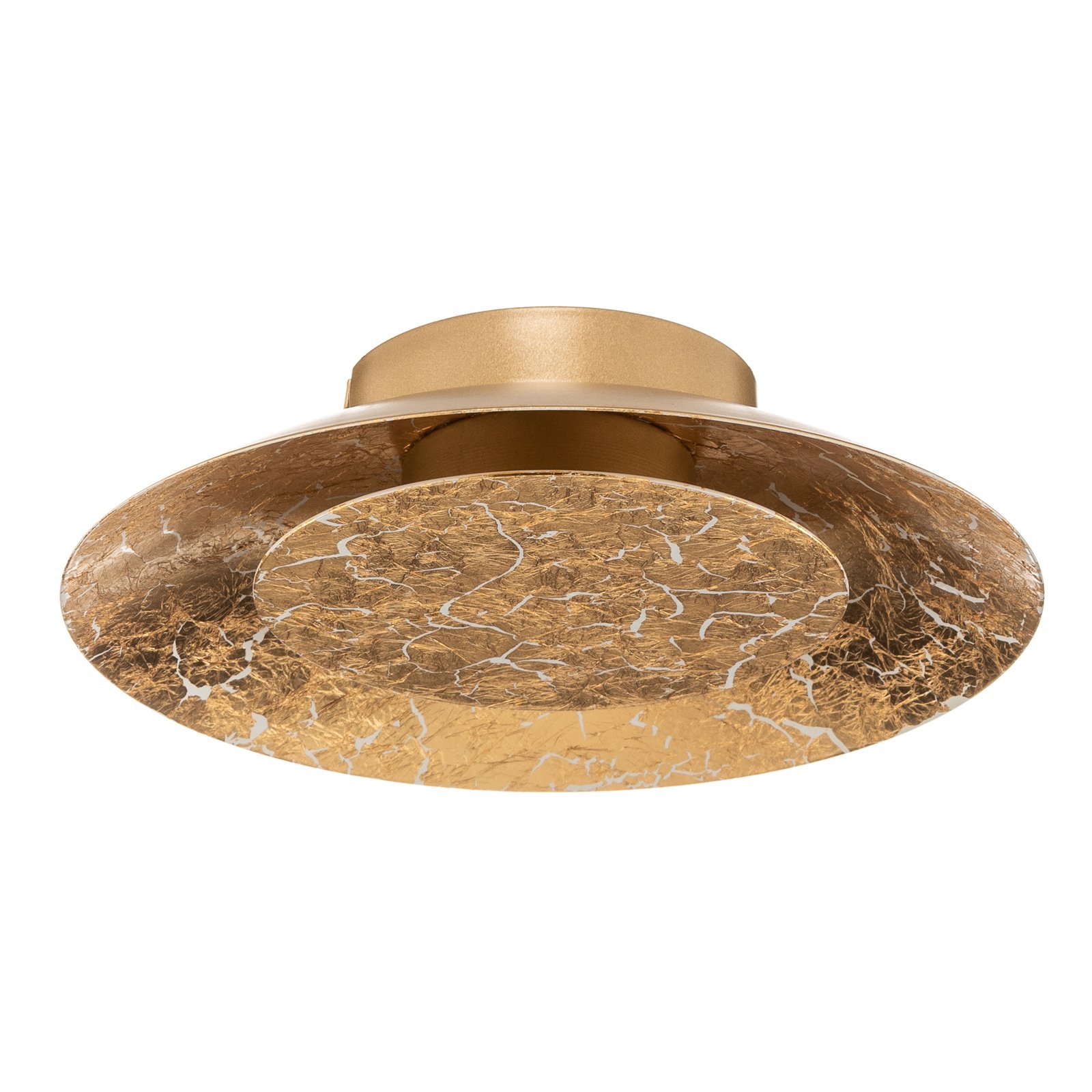 Plafoniera LED Foskal in ottone